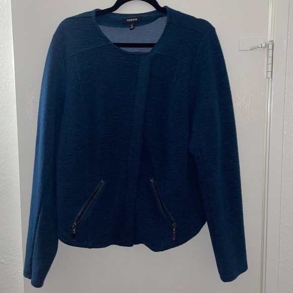 Moto Inspired Knit Jacket - Picture 3 of 5